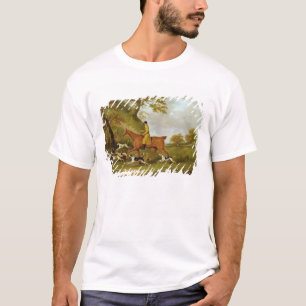 T-shirt Chasseur et chiens, 1809 (huile sur la toile)