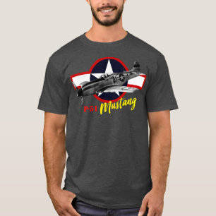 T-shirt Chasseur nord-américain P51 Mustang