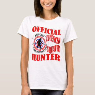 T-shirt Chasseur officiel de squatters