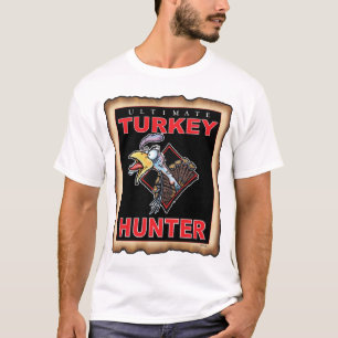 T-SHIRT CHASSEUR T BLANC DE LA TURQUIE