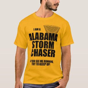 T-shirt Chasseur Tornado Tornado en Alabama