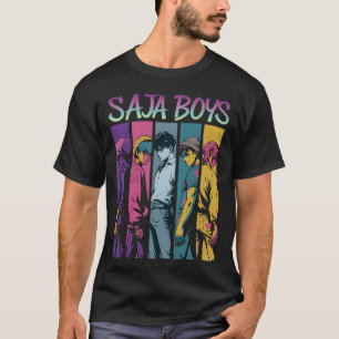 T-shirt Chasseurs de démons Kpop SAJABOYS amis