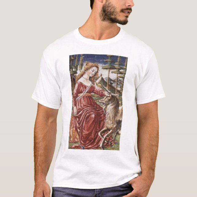 T-shirt Chasteté avec la licorne (Devant)