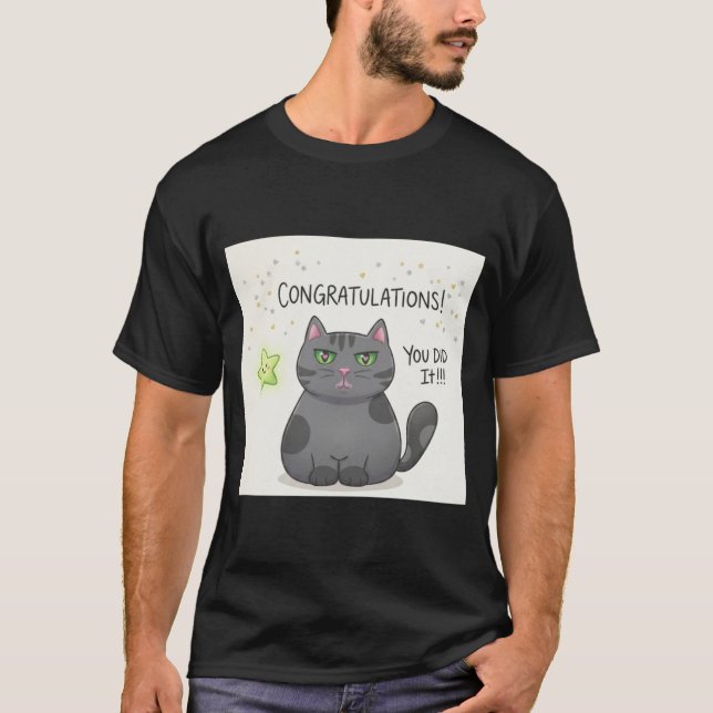 T-shirt Chat  (Devant)