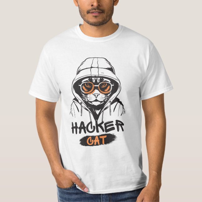 T-shirt chat (Devant)