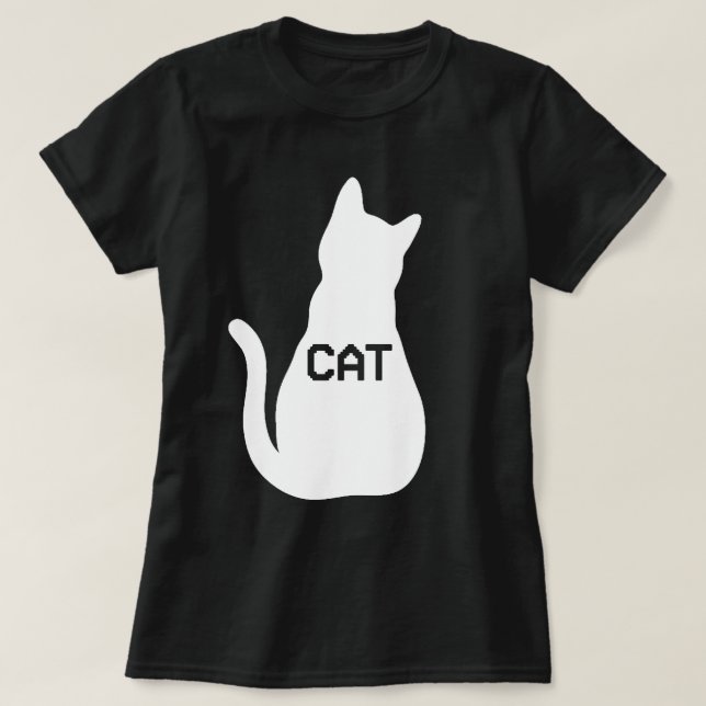 T-SHIRT CHAT (Design devant)