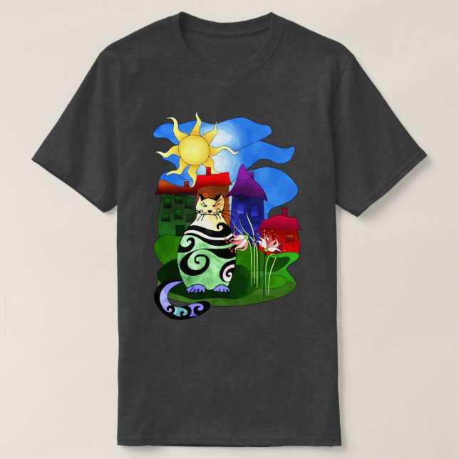 T-shirt chat75 (Design devant)