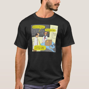T-shirt chat 505 dans la bande dessinée de physique de