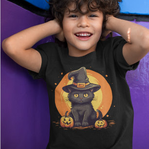 T-shirt Chat à chaton pour Halloween