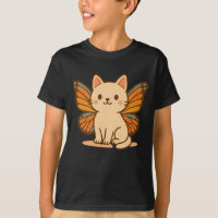 Chat à papillon - Cute Pastel Kawaii Animal