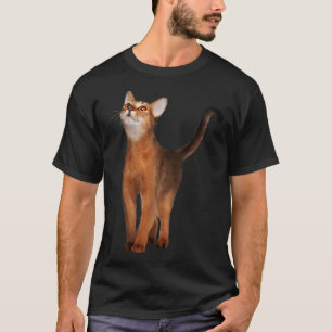 T-shirt Chat abyssinien