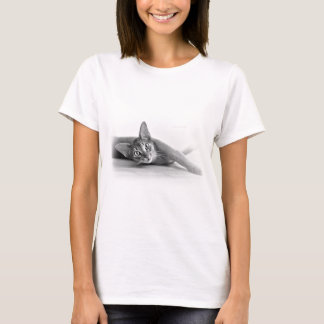 T-shirt Chat abyssinien