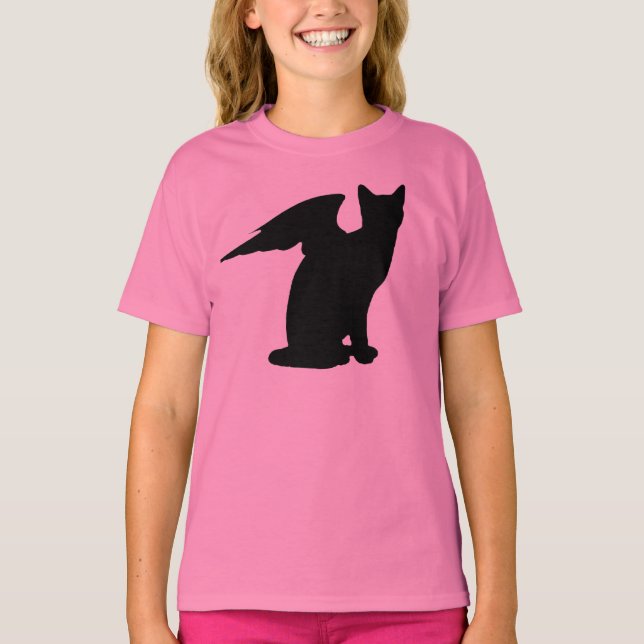 T-shirt Chat ailé (Devant)