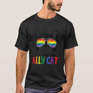 T-shirt Chat allié LGB