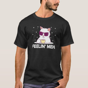 T-shirt Chat amoureux félin paresseux introverti inactif