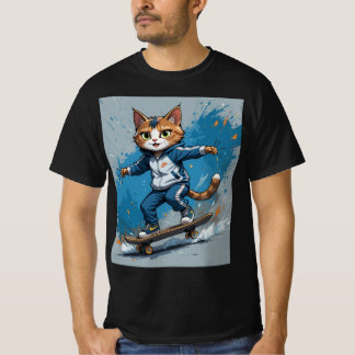 T-shirt chat amusez-vous