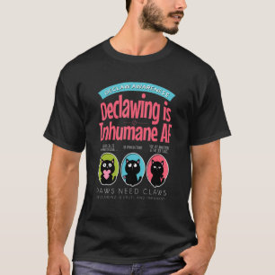 T-shirt Chat Anti Dégriffage Dites Non Au Dégriffage Des