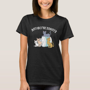 T-shirt Chat Antidépresseur Chat