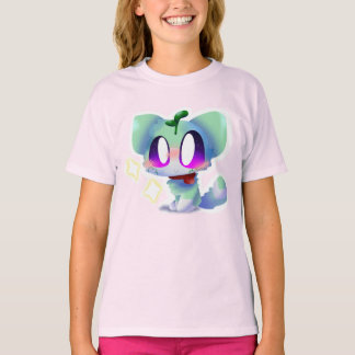 T-shirt Chat Apricot