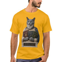 Chat Aristote Bleu Russe