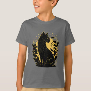 T-shirt Chat assis