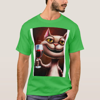 T-shirt Chat au vin 2