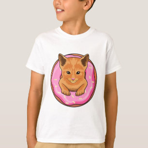 T-shirt Chat avec Donut
