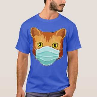 T-shirt Chat avec masque visage