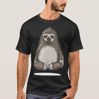 T-shirt Chat avec pizza.