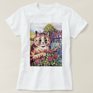 T-shirt Chat avec Rose, Louis Wain