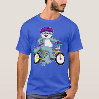 T-shirt Chat avec vélo