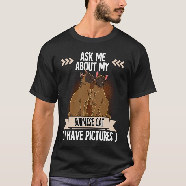 T-shirt Chat birman  6 (Devant)