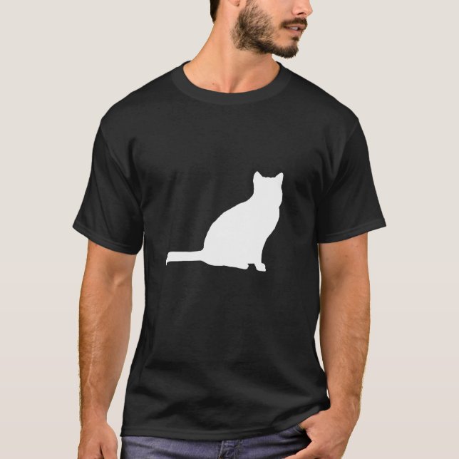 T-shirt Chat blanc de Ninja… ? (Devant)