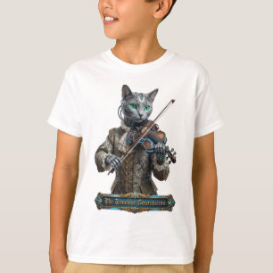 T-shirt Chat Bleu Russe de la Sérénissime intemporelle