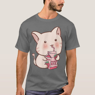 T-shirt Chat Boba Tea Bubble Tea Anime Kawaii Neko573