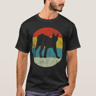 T-shirt chat caracal