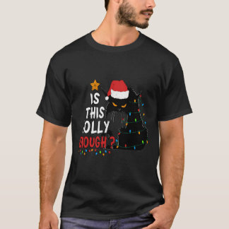 T-shirt Chat C'Est Cette Jolie Assez Noël Fou Noël