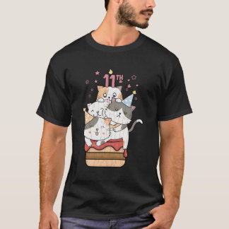 T-shirt Chat Chats 11E Animaux De Compagnie Propriétaire