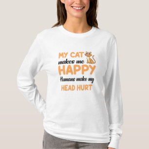 T-shirt Chat Chats Amoureux des chats Animal Kitten Animal