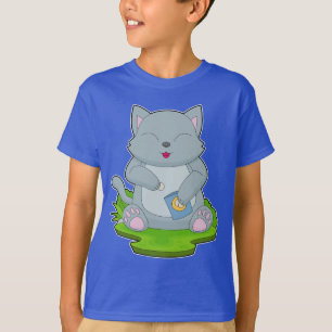 T-shirt Chat chips de pommes de terre