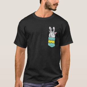 T-shirt Chat confus Lapin Oreilles de Lapin Pochette Mème 