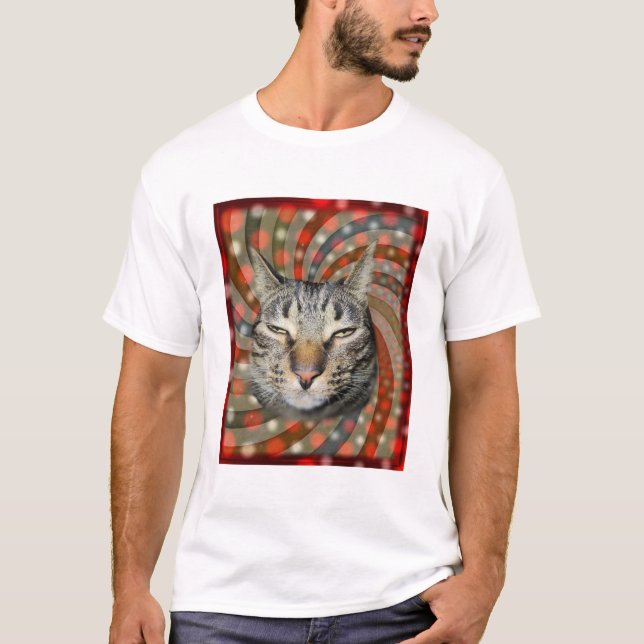 T-shirt Chat cool - VOUS ACCEPTEZ Votre Cadeau ! (Devant)