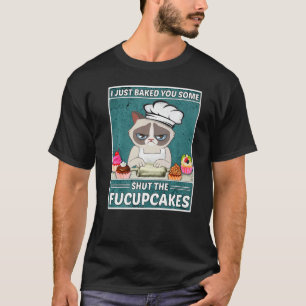 T-shirt Chat Cuisinant Je Vous Ai Cuisiné Quelques Fermez 