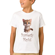 Chat Cute Parfaitement Joué