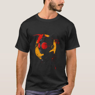 T-shirt Chat cyborg ninja dans une tenue cyberpunk futuris