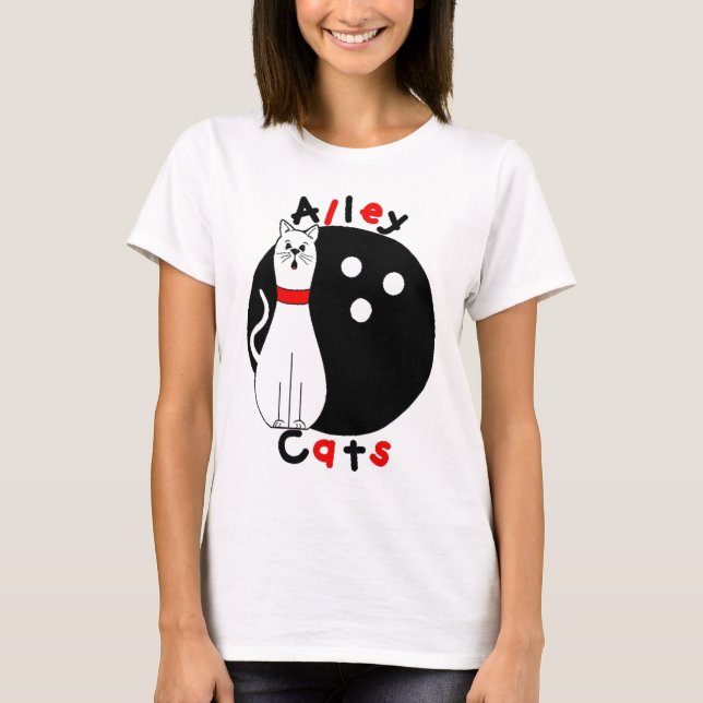 T-shirt Chat d'allée (Devant)