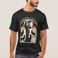 Chat Dames sans Enfants Chat Karma Retro Drôle