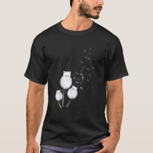 T-shirt Chat Dandelion Flower SKT