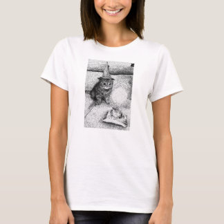 T-shirt Chat d'anniversaire
