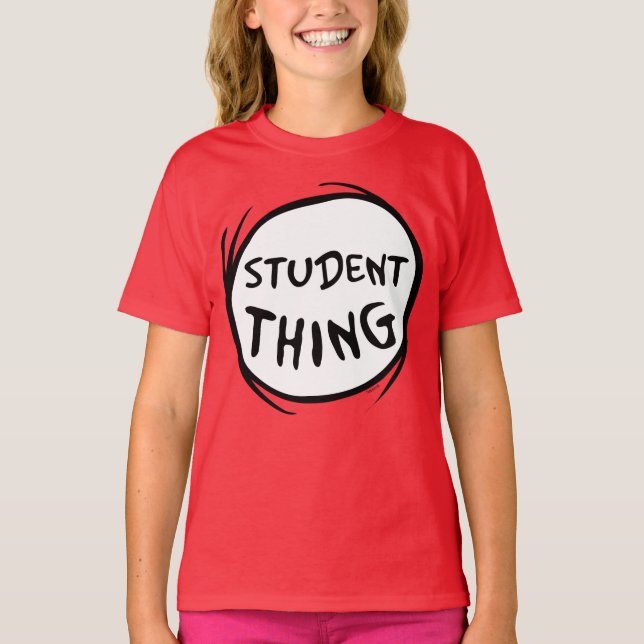 T-shirt Chat dans la chose Casquette une chose deux chose  (Devant)